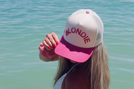 BLONDIE trucker hat